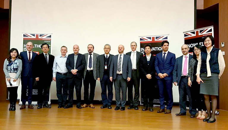 The UK-Taiwan Innovation in Medical Devices & MedTech Showcase & B2B meeting was held in Hsinchu Biomedical Science Park. (Photo Credit: British Office)