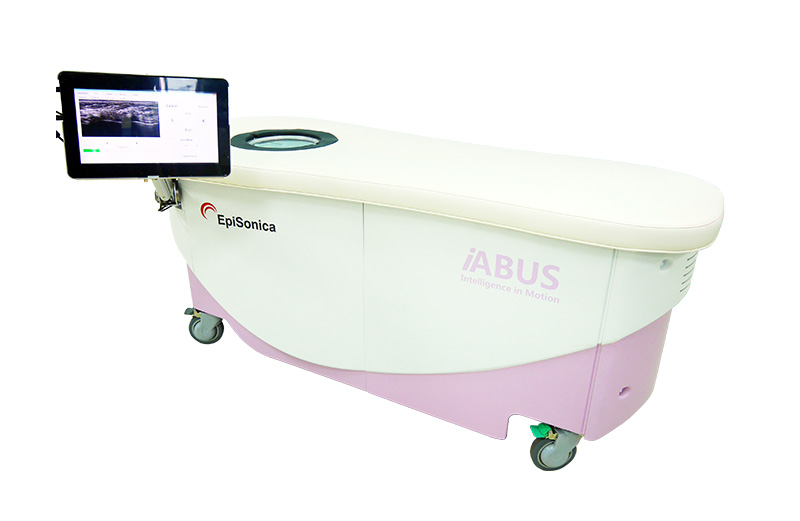ITRI and EpiSonica co-developed the Automated Whole Breast Ultrasound Tomography Screening, iABUS.