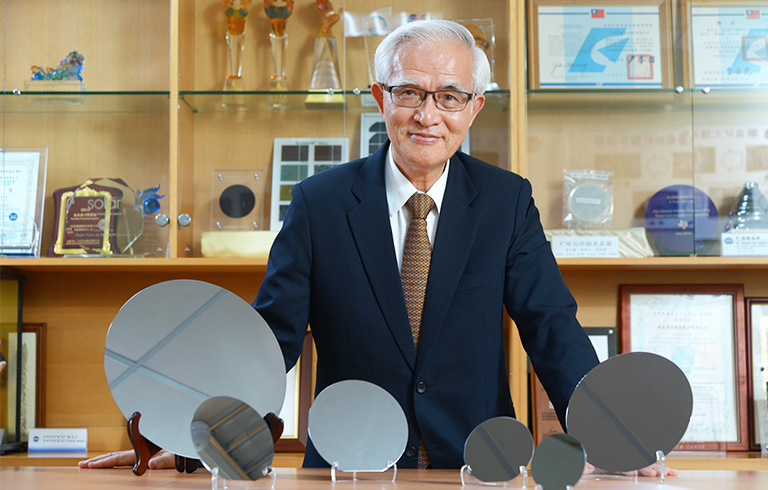 Ming-Kuang Lu, Chairman and CEO of Sino-American Silicon Products Inc. and Actron Technology Corp.