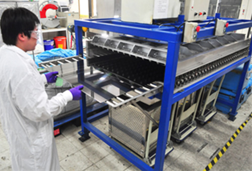 The panel-smashing system.