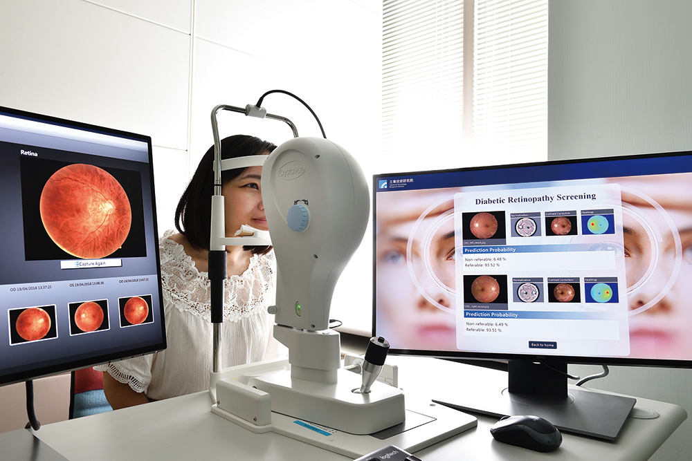 AI Decision Support Technology of Fundus Image in Diabetes Mellitus enables early detection and timely treatment of diabetic diseases.