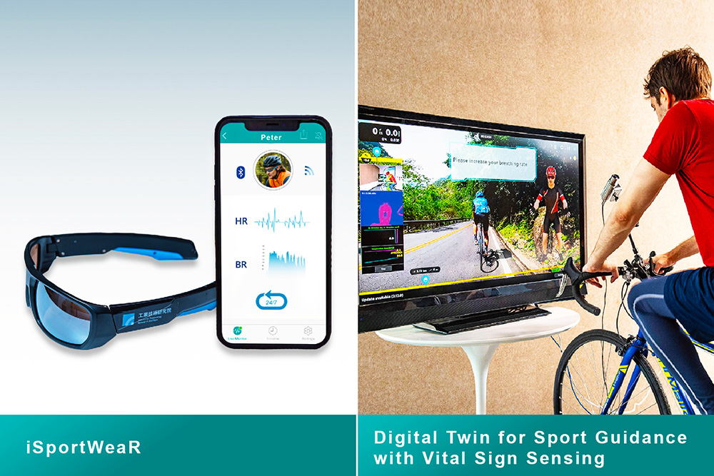ITRI’s two highlight sports and fitness technologies showcased at CES 2023.