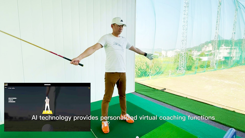 ITRI developed GolfHow to enhance golfers’ practice experience.