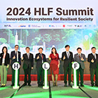 ITRI hosted the 2024 HLF Summit in Taiwan to address innovation for a resilient society, gathering leaders from the world’s top innovation ecosystems of over 20 countries.