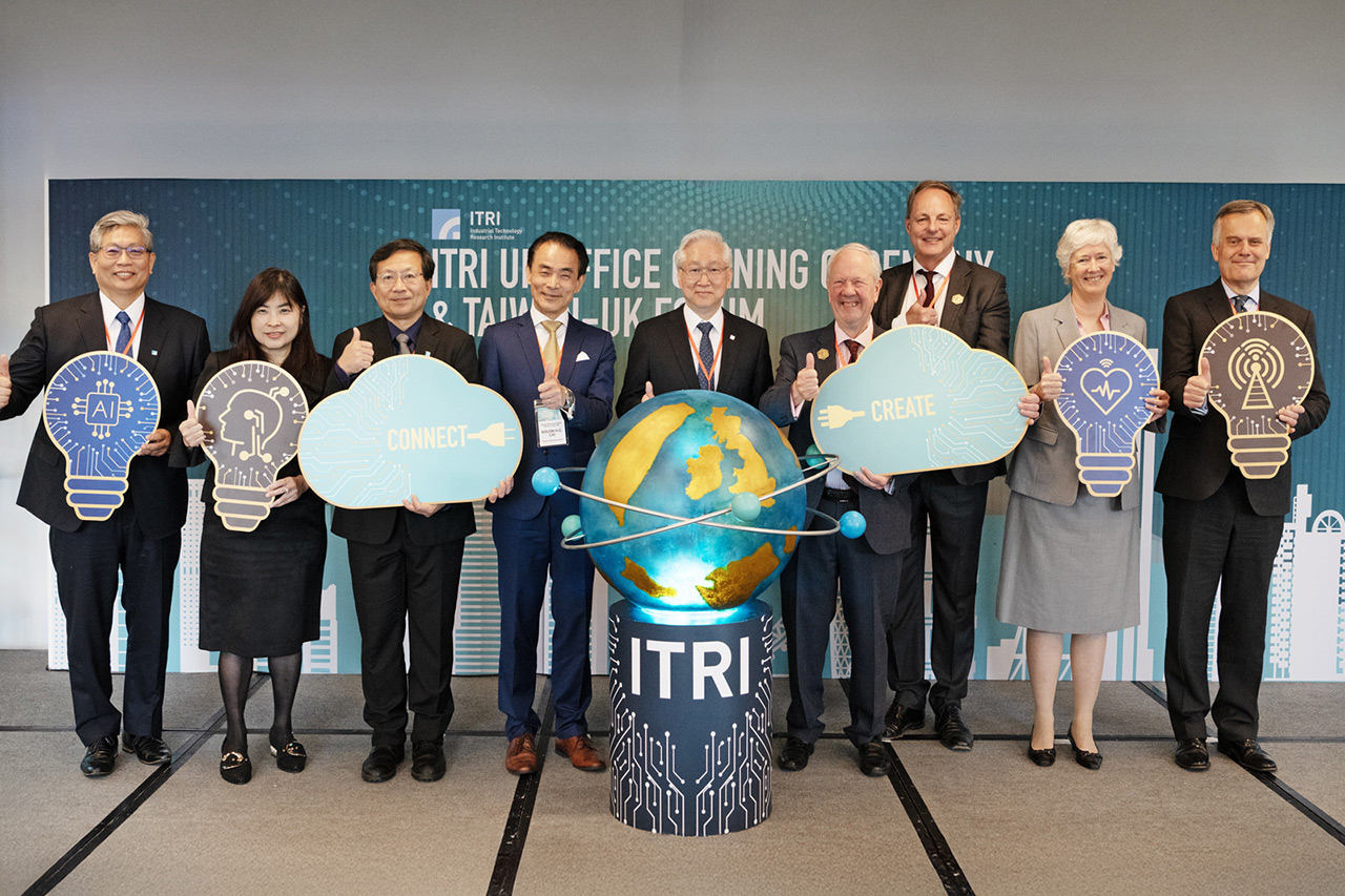 ITRI hosts the UK Office Opening Ceremony and Taiwan–UK Innovation Forum in London on May 28.