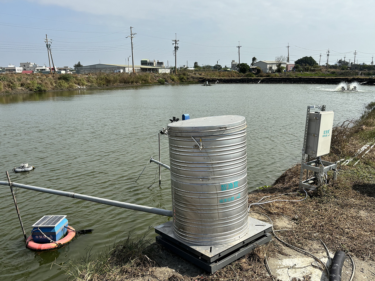 The system has been applied at several aquaculture facilities, including Taiwan’s largest sea bass feed supplier.