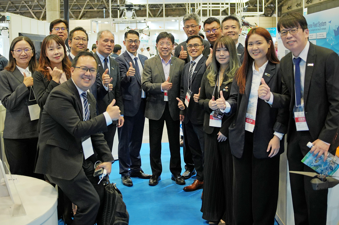 ITRI Team at Japan Drone 2025.
