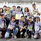 Dr. Pei-Zen Chang delivers remarks at the inaugural ceremony.