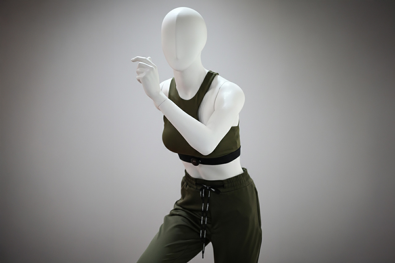 The washable smart electronic garments produced through the fully automated, continuous process