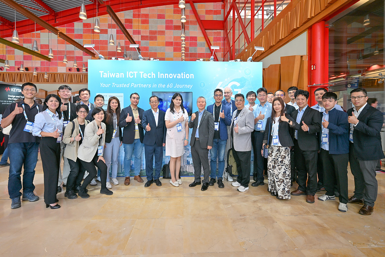 ITRI organized a delegation to join the 2026 EuCNC & 6G Summit, highlighting Taiwan’s 6G innovation and validation capabilities across industry, academia, and research institutes.